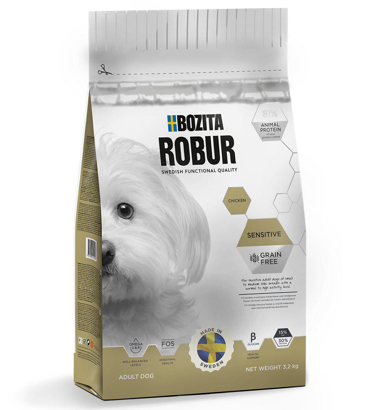 Robur Sensitive Grain Free Kyckling 3.2kg