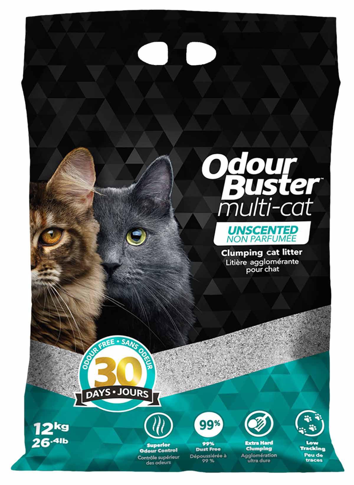 Kattsand Odour Buster Multi Cat 12kg
