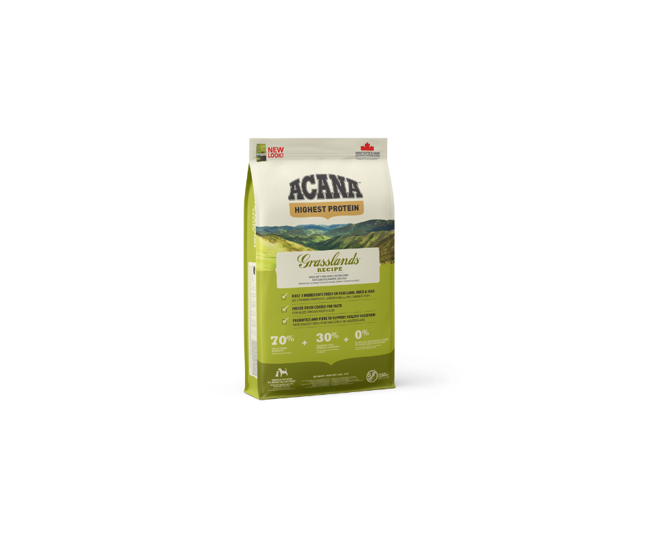 Acana grasslands Recipe Torrfoder för hund