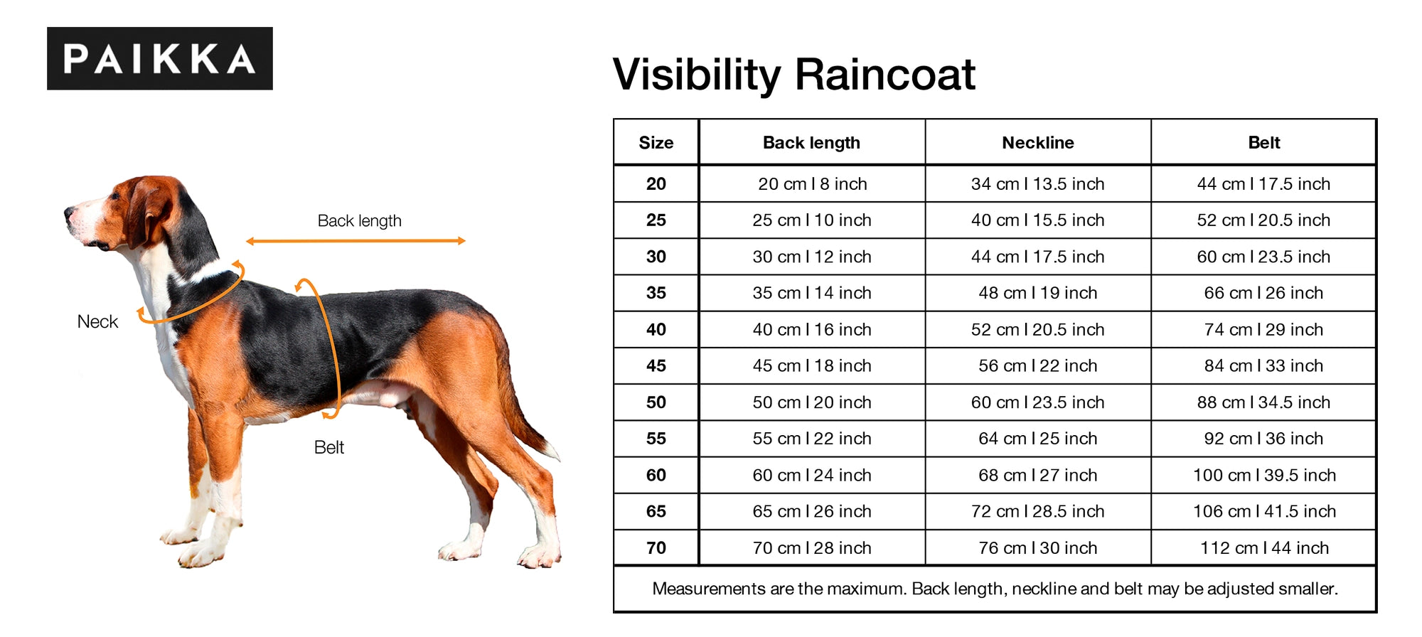 Visibility Raincoat Regntäcke