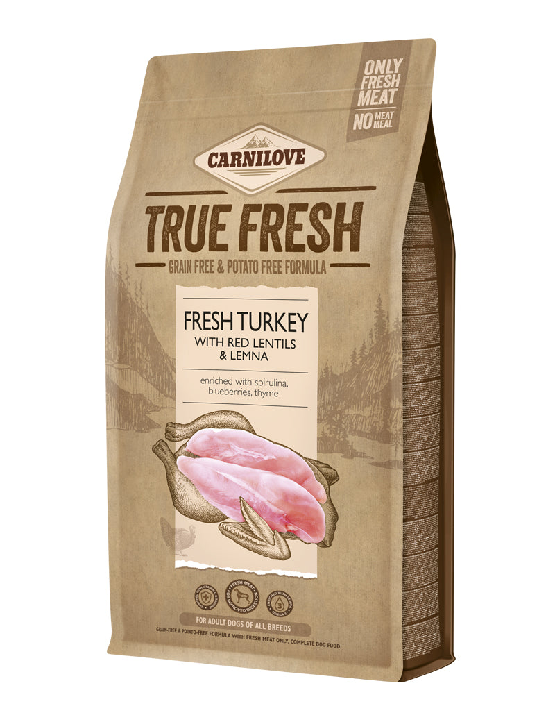 Carnilove TRUE FRESH TURKEY for Adult dogs 11,4 kg