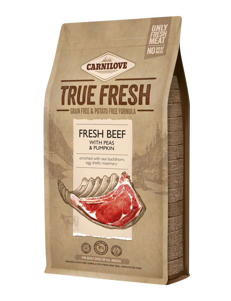 Carnilove TRUE FRESH BEEF  for Adult dogs 11,4 Kg