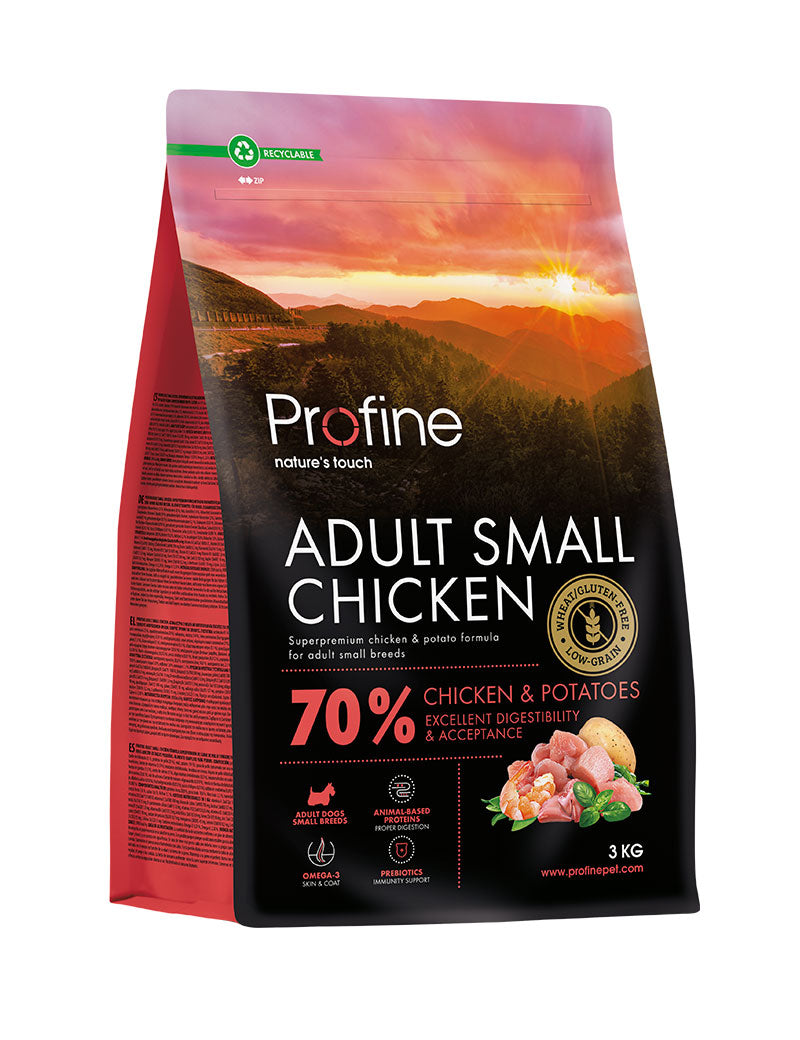 Profine Dog Dry Adult Small Chicken 7 kg