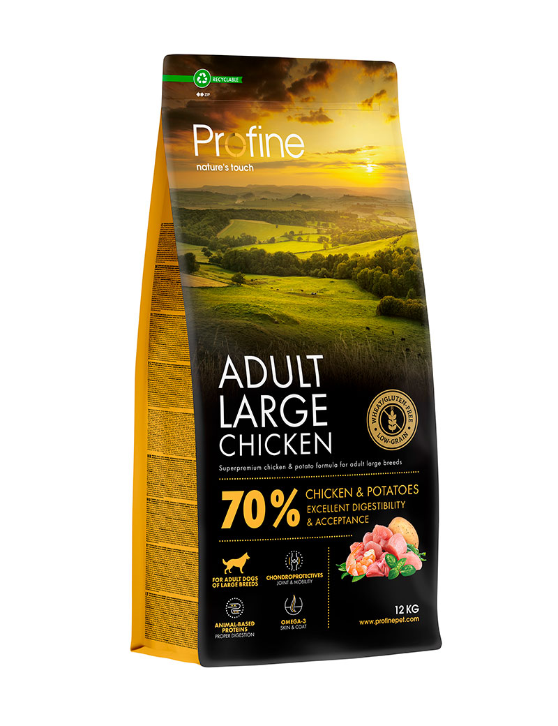 Profine Dog Dry Adult Large Chicken 12 kg