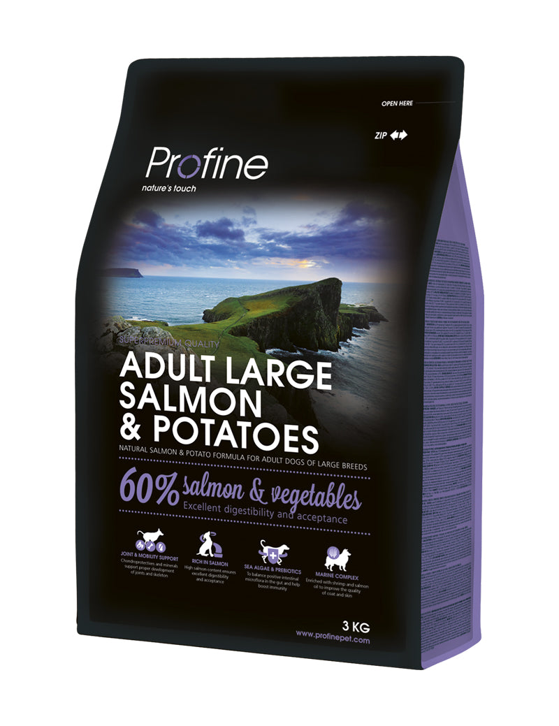 Profine Dog Dry Adult Large Salmon 12 kg