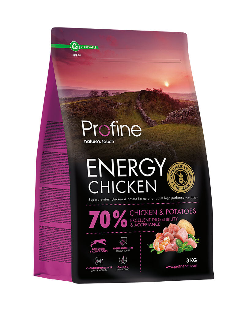 Profine Dog Dry Energy Chicken 12 kg