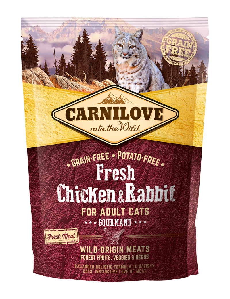 Carnilove Fresh Chicken & Rabbit Adult cat 6 kg