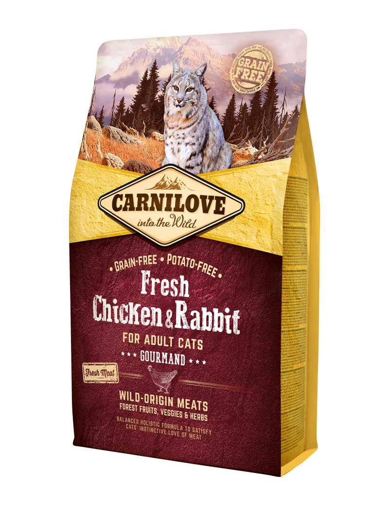 Carnilove Fresh Chicken & Rabbit Adult cat 6 kg