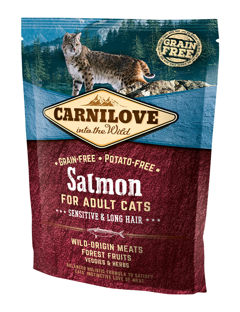 CL Salmon Adult -Sensitive-Long Hair 6 kg