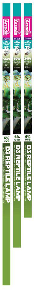 Lysrör T5 D3 Reptil39w 85cm 30% Uva 6%uvb 7000k