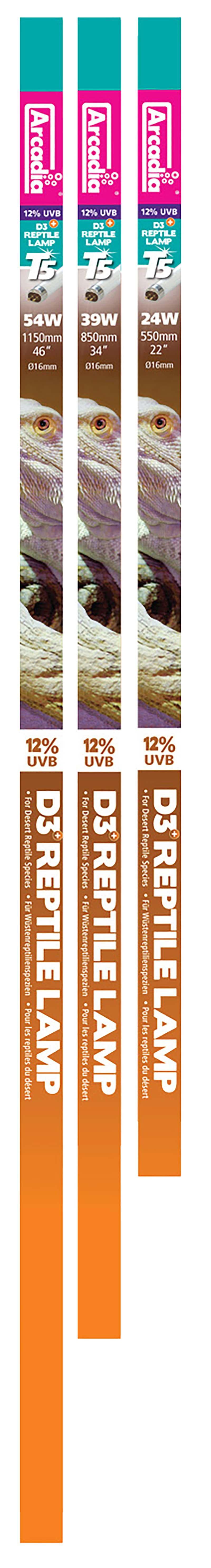 Lysrör T5 D3+ Reptil 39w 85cm 30% Uva 12%uvb 7000k