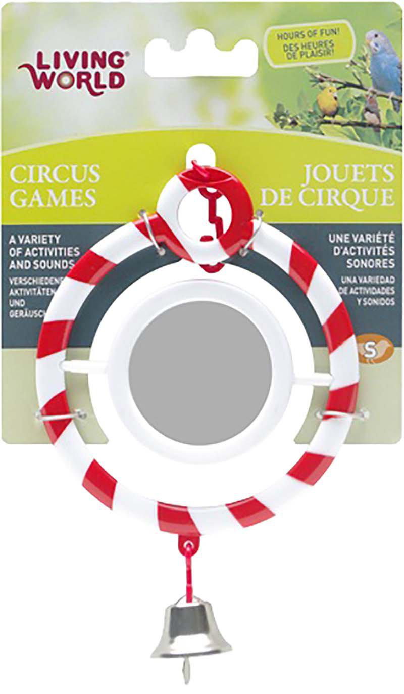 Spegel Lw Circus Röd