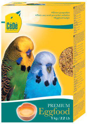 Cede Äggfoder Parakit 1kg Eggfood Budgies Parakeets
