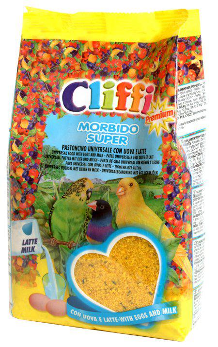 Cliffi Äggfoder Morbido Super 1kg