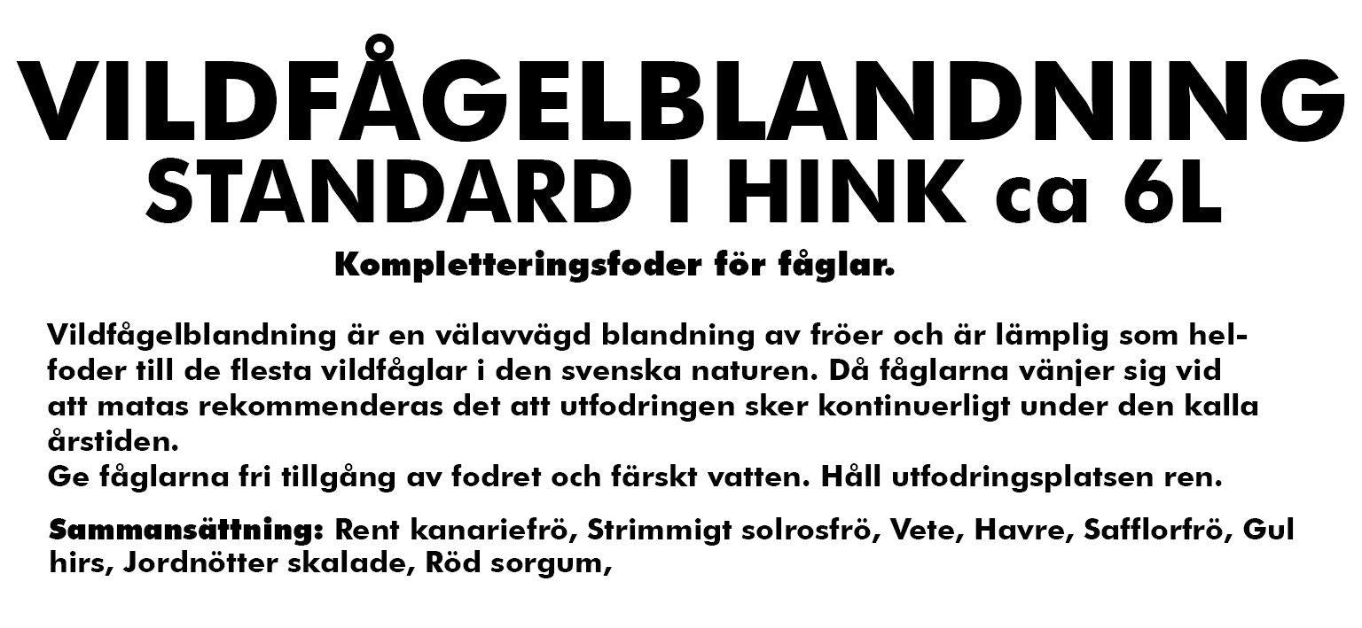 Vildfågelblandning 5 Kg I Hink
