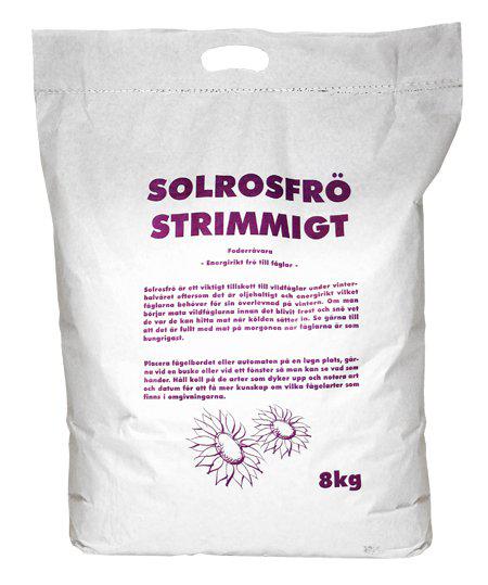 Solrosfrö Strimmigt 8kg Till Vildfåglar