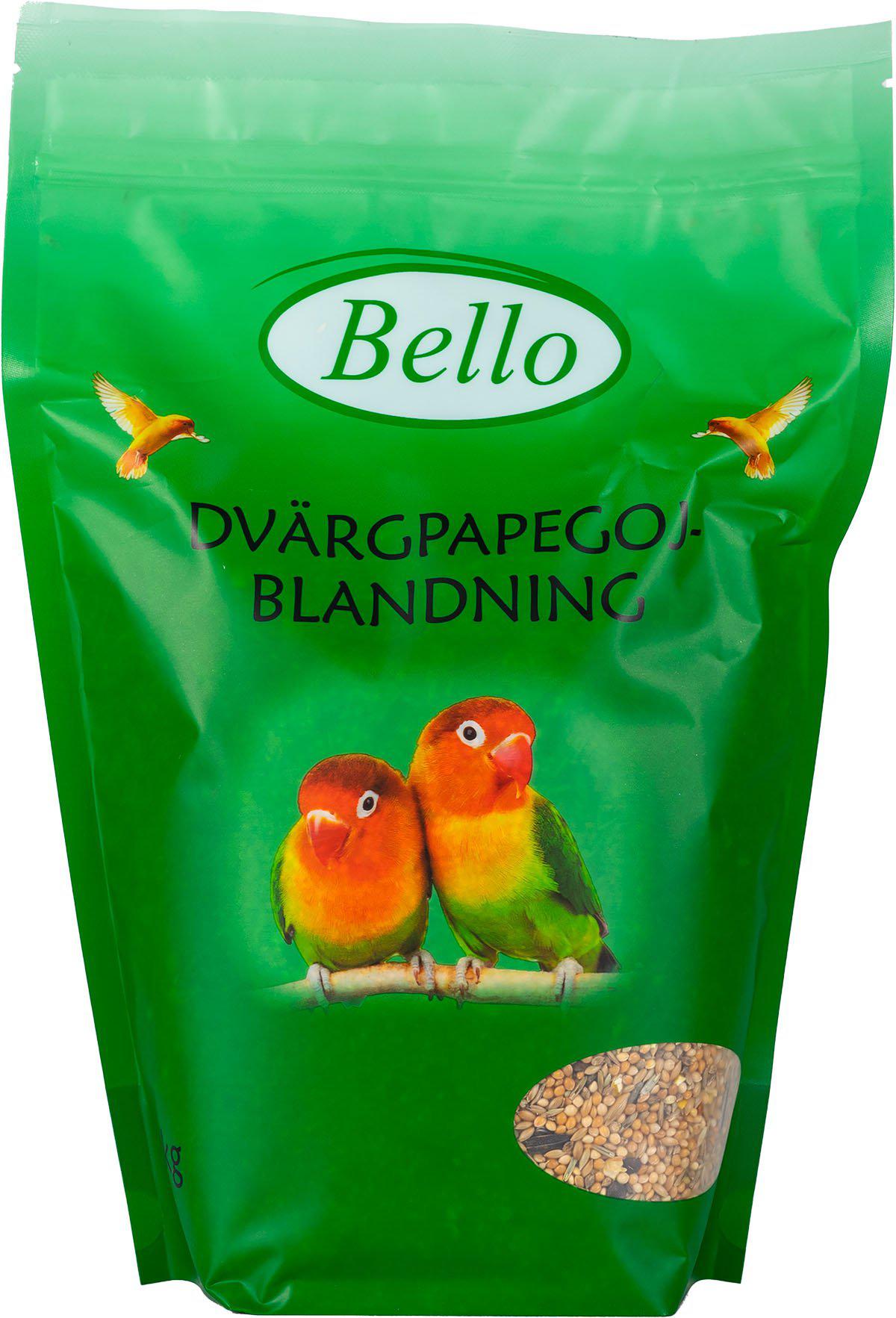 Bello Dvärgpapegoja Premium 1kg