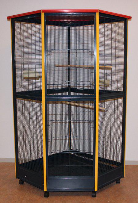 Gd General Blå/gul/röd 95x95x185cm