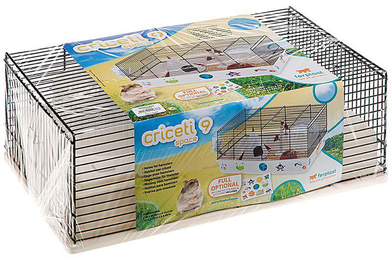 Fp Criceti 9 Space Svart/vit 46x29.5x23cm