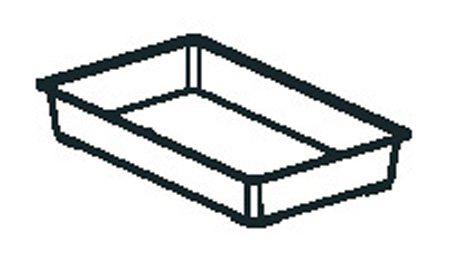 Fp Botten M47 98x50x17.5cm Med Hål