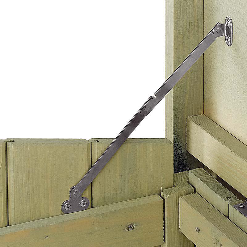 Fp Utebur Ranch 160155x88x117,5cm Trä