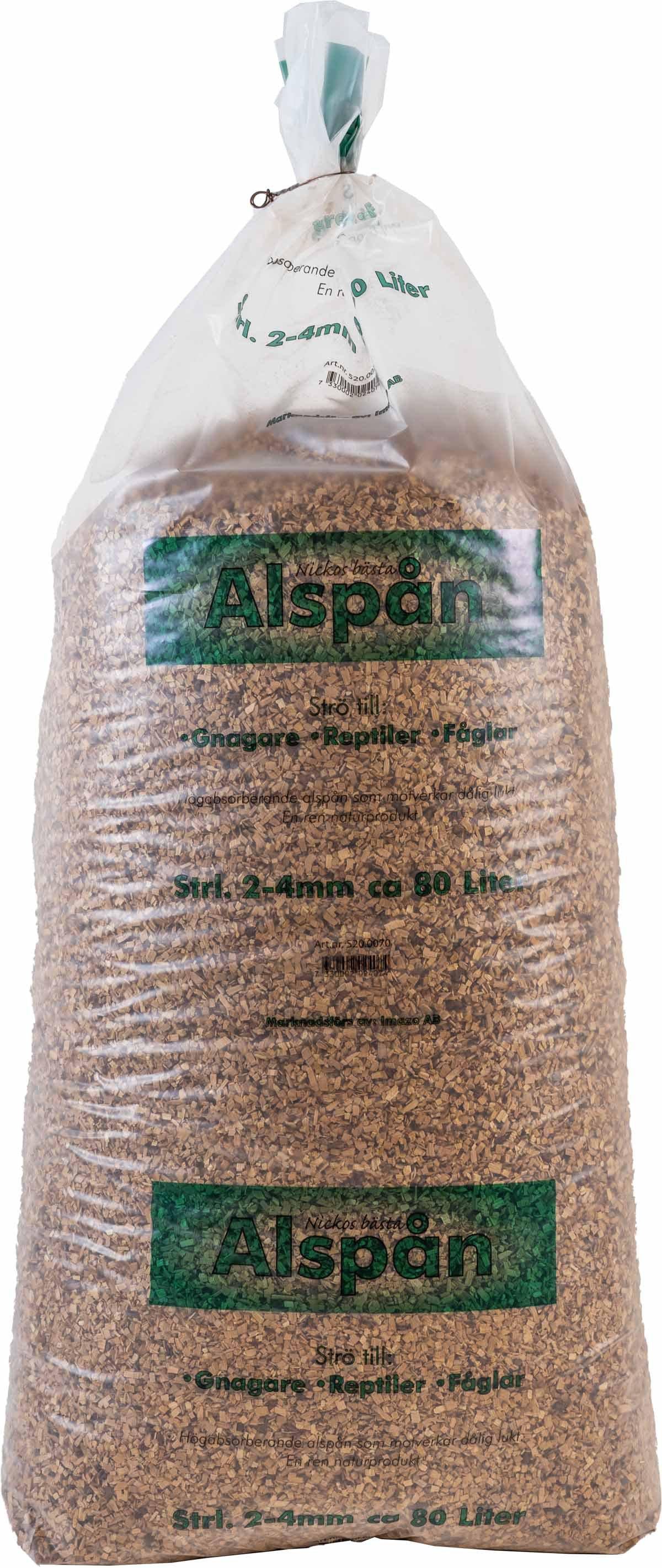 Alspån Nickos 2-4mm80l