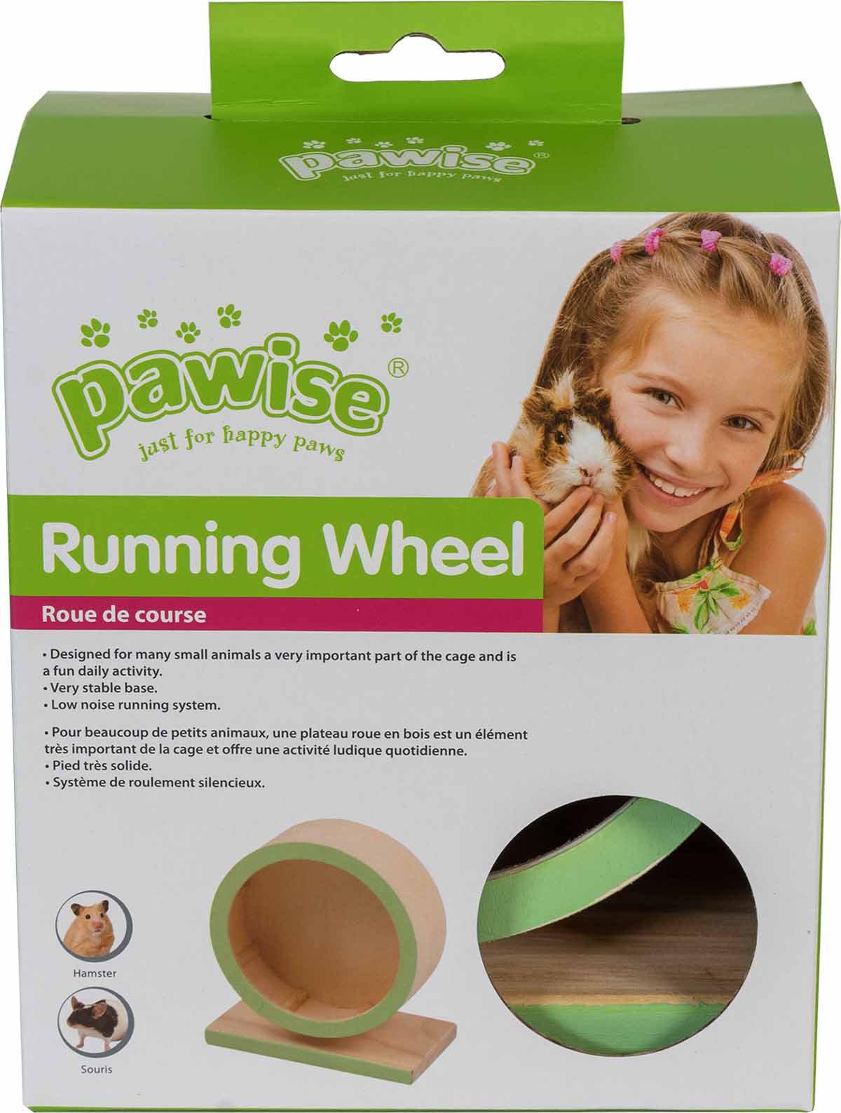 Hamsterhjul 15cm Trä Pawise