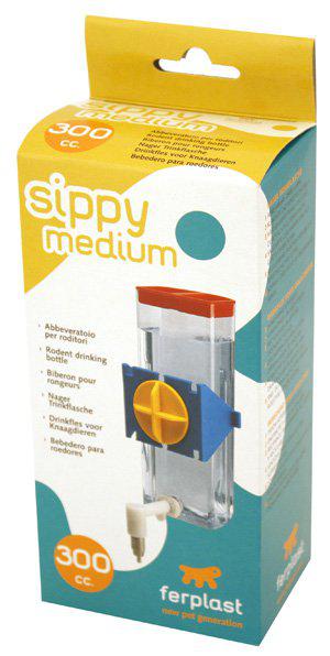 Vattenflaska Sippy M Ferplast 300ml 9.5x8x20cm