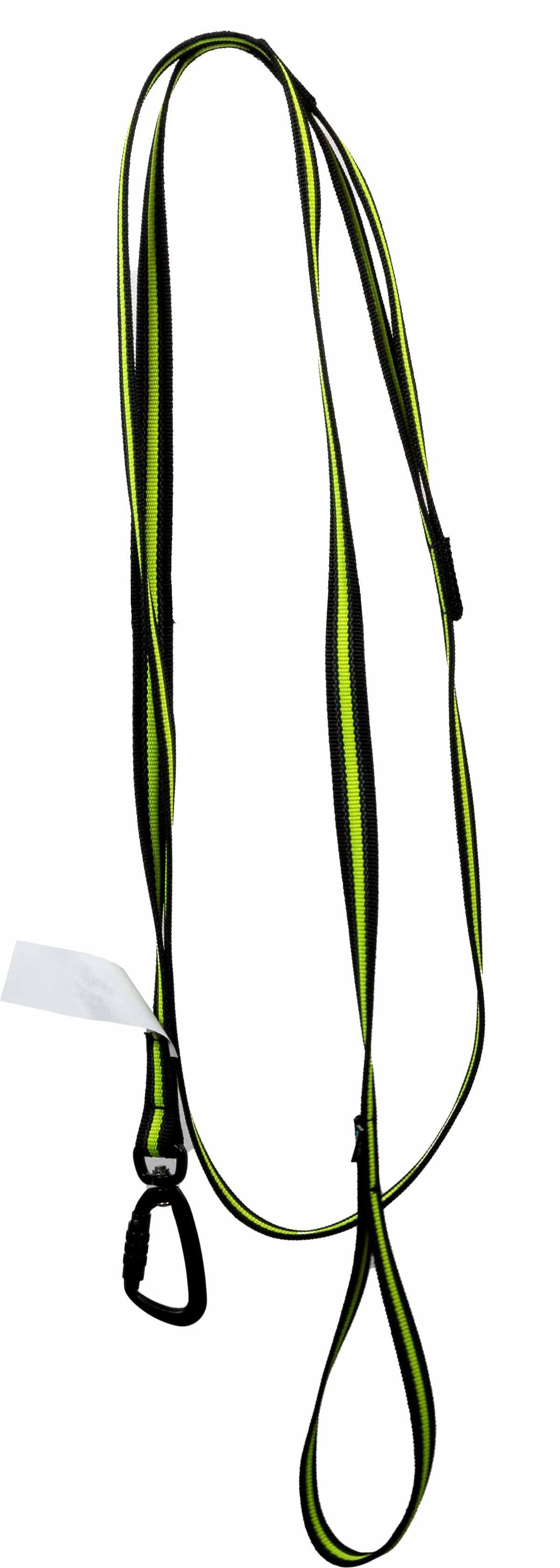 Alac Promenadkoppel Anitglid Gul 2,0x250cm Twistlock-hake