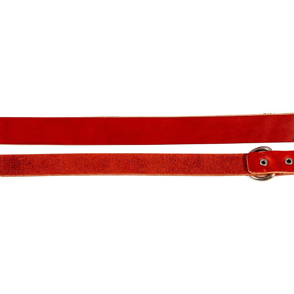 Alac Halsband Läderbrun 12mmx30cm