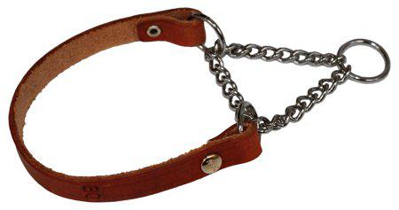 Alac Halvstryp Läder Brun 18mmx50cm