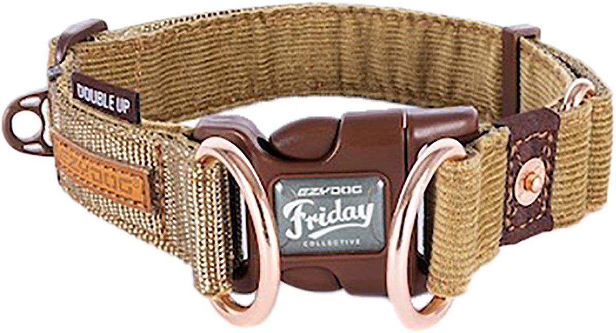 Ezydog Halsband Dubbel Up Corduroy Xl 47-71 Cm