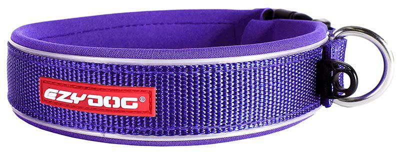 Ezydog Halsband Neopren Reflex Lila Xs 31-34cm