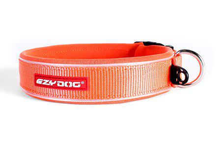 Ezydog Halsband Neopren Reflex Orange Xs 31-34cm