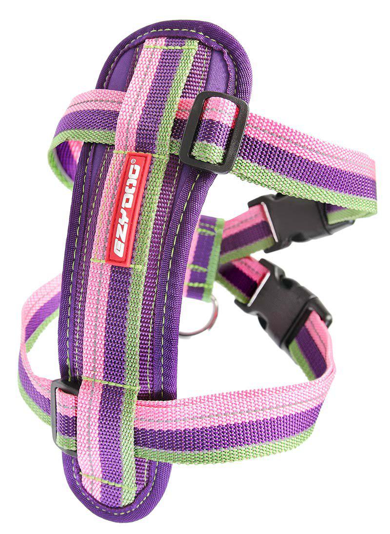 Ezydog Sele Neoprenbubblegum L 19-35kg 'Promenad/bilsele'