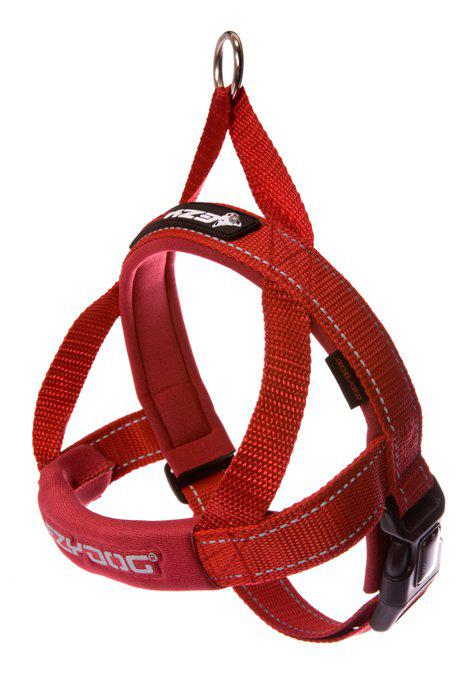 Ezydog Sele Quickfit Neopren Röd Xs 3-6kg 'Justerbar'