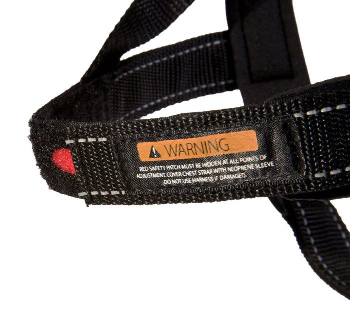 Ezydog Sele Quickfit Neopren Svart Xxs 2-3kg 'Justerbar'