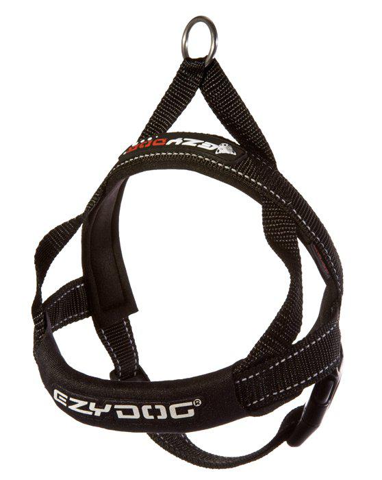 Ezydog Sele Quickfit Neopren Svart Xxs 2-3kg 'Justerbar'