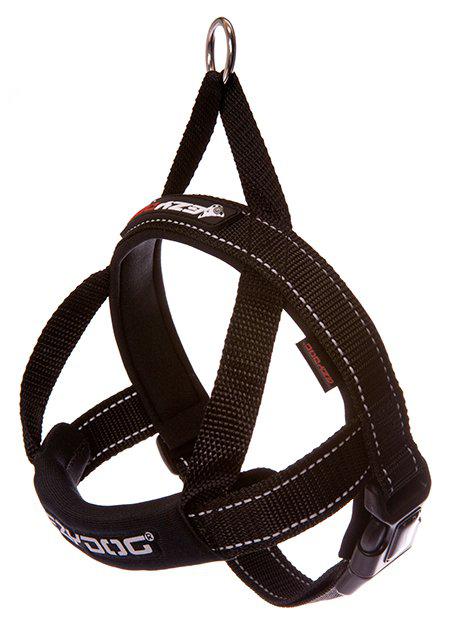 Ezydog Sele Quickfit Neopren Svart M 10-19kg 'Justerbar'