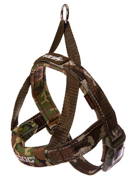 Ezydog Sele Quickfit Neopren Camo L 19-35kg 'Justerbar'