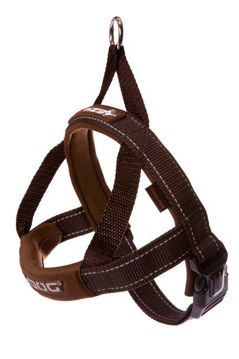 Ezydog Sele Quickfit Neopren Choklad Xxs 2-3kg 'Justerbar'