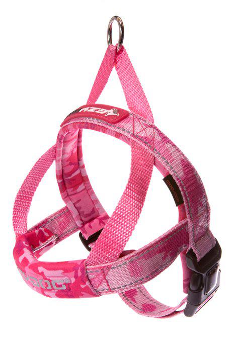 Ezydog Sele Quickfit Neopren Rosa Camo M 10-19kg 'Justerbar'