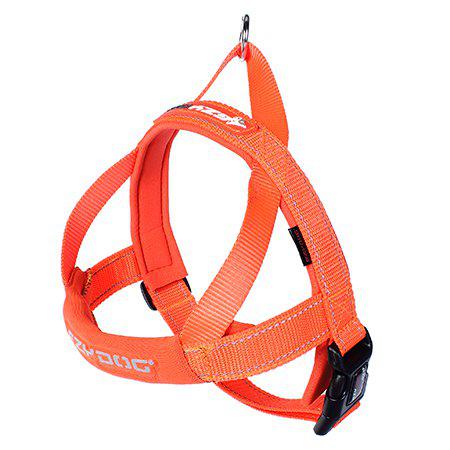 Ezydog Sele Quickfit Neopren Orange Xxs2-3kg 'Justerbar'
