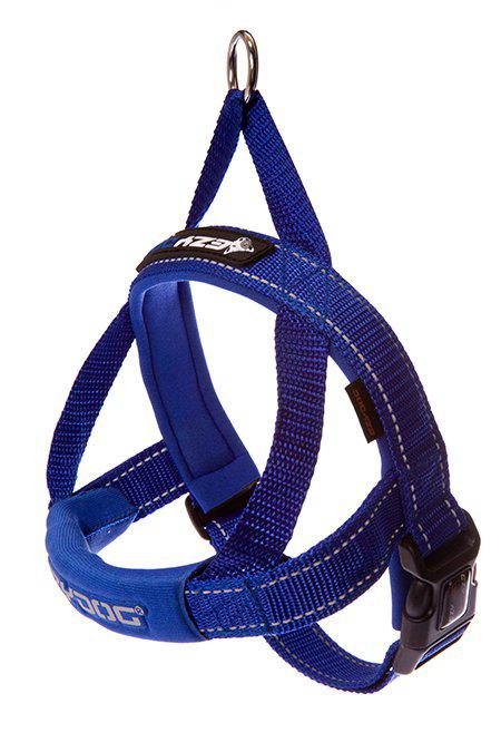 Ezydog Sele Quickfit Neopren Blå Xl +35kg 'Justerbar'