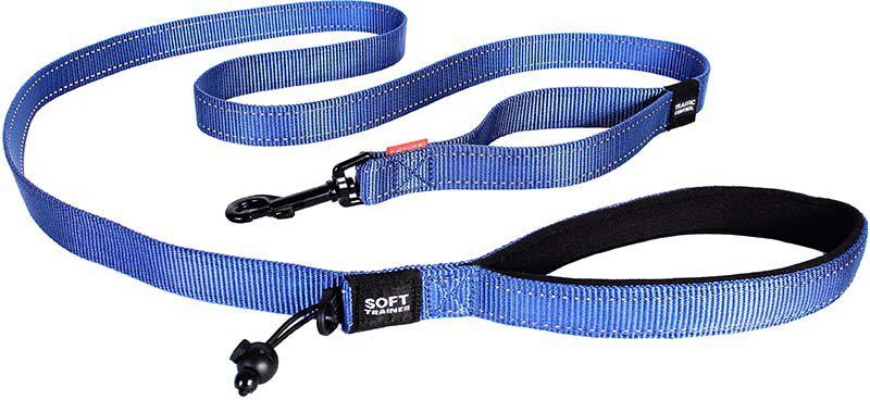 Ezydog Koppel Soft Trainer Blå 25mmx181cm Traffic Controll