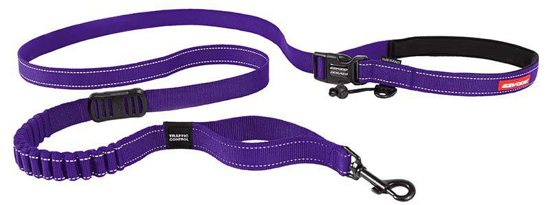 Ezydog Koppel Road Runner Lila 210cm Refex Zero Shock