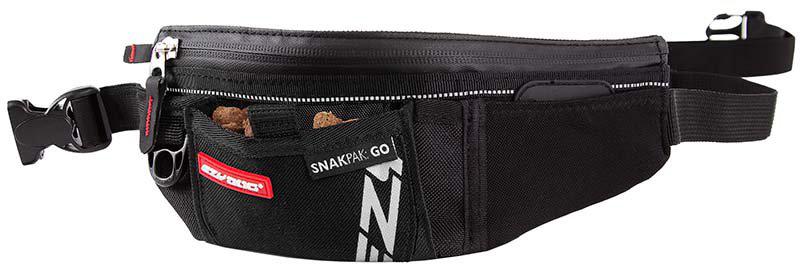 Ezydog Snakpak Treat  Bag Go Svart