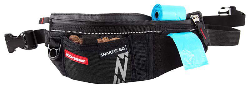 Ezydog Snakpak Treat  Bag Go Svart