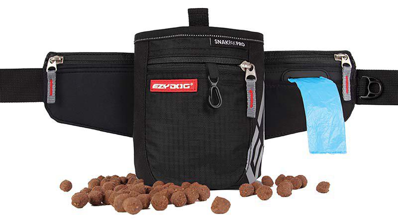 Ezydog Snakpak Treat  Bag Pro Svart