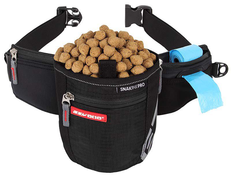 Ezydog Snakpak Treat  Bag Pro Svart